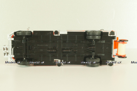 Mercedes L1519 DLK30 Metz, fire engine Scala, Germany 1966, Pompieri Italy collection #14, Altaya 1:43