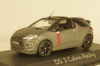 Citroen DS3 convertible (open roof), grey 2014, Norev 1:43