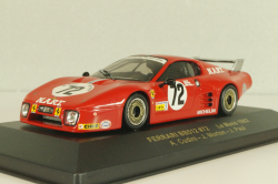 Ferrari 512BB #72 Le Mans 1982, A.Cudini/J.Paul, red, FER016, IXO 1:43