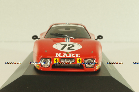 Ferrari 512BB #72 Le Mans 1982, A.Cudini/J.Paul, red, FER016, IXO 1:43