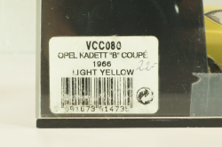 Opel Kadett B Coupe 1966, yellow, VCC080, Vitesse 1:43