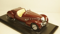 Peugeot 302 Darl'Mat Roadster 1937 dark red,184695, Norev 1:18