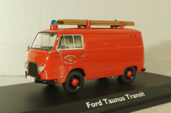Ford Taunus Transit bus Feuerwehr, 03192, Schuco 1:43
