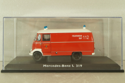 Mercedes-Benz L 319 bus Feuerwehr Baden 1955, 03351, Schuco 1:43