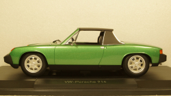 Volkswagen Porsche 914 2.0 1975 Green Metallic, 187685, Norev 1:18