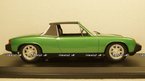 Volkswagen Porsche 914 2.0 1975 Green Metallic, 187685, Norev 1:18