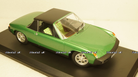 Volkswagen Porsche 914 2.0 1975 Green Metallic, 187685, Norev 1:18