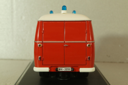 Mercedes-Benz L 319 bus Feuerwehr Baden 1955, 03351, Schuco 1:43