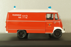 Mercedes-Benz L 319 bus Feuerwehr Baden 1955, 03351, Schuco 1:43