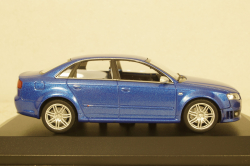 Audi RS4 2004 blue metallic, 943014603,  Minichamps 1:43