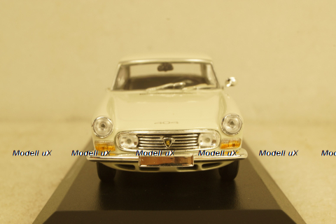 Peugeot 404 coupe, white, 940112920, Maxichamps 1:43