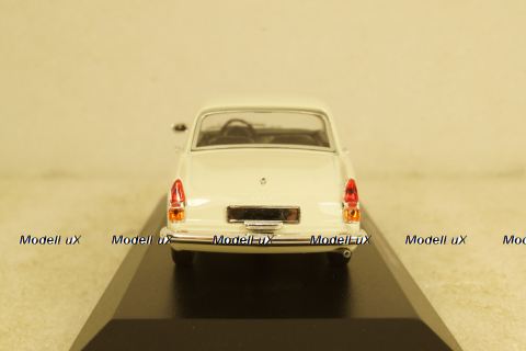 Peugeot 404 coupe, white, 940112920, Maxichamps 1:43