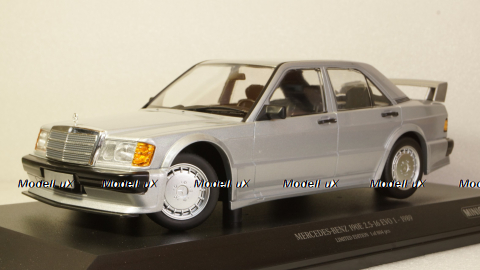 Mercedes 190E 2.5-16 EVO 1 silver,  Minichamps 1:18