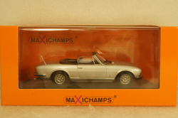 Peugeot 504 Cabriolet 1977, silver, 940112130, Maxichamps 1:43