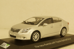 Toyota Avensis T27 Limousine silver 2009, 403166903, Minichamps 1:43