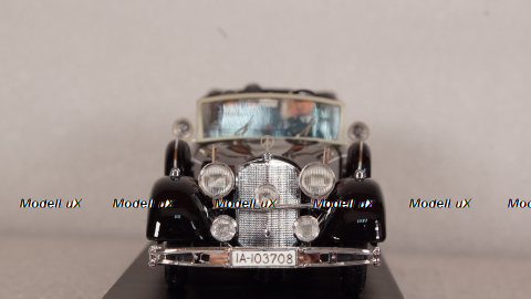 Mercedes 770K Cabriolet With Adolf Hitler Eva Braun SS, CAR023, RIO 1:43