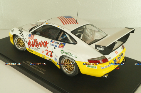 Porsche 911 (996) GT3R 2003, #23 winner Sebring 12hrs, Alex Job Racing GT Class, 80373, AutoArt 1:18