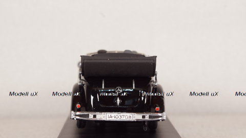 Mercedes 770K Cabriolet With Adolf Hitler Eva Braun SS, CAR023, RIO 1:43