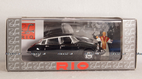 Citroen DS19 Prestige 1958 With Papa Pope Giovanni XXIII, 4171/P, RIO 1:43