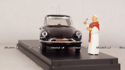 Citroen DS19 Prestige 1958 With Papa Pope Giovanni XXIII, 4171/P, RIO 1:43