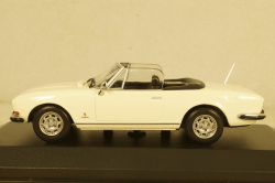 Peugeot 504 Cabriolet 1977, white, 940112131, Maxichamps 1:43