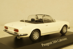 Peugeot 504 Cabriolet 1977, white, 940112131, Maxichamps 1:43