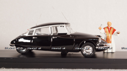 Citroen DS19 Prestige 1958 With Papa Pope Giovanni XXIII, 4171/P, RIO 1:43