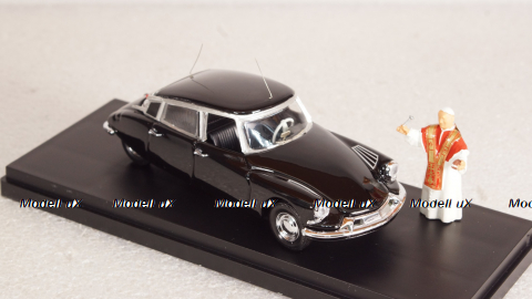 Citroen DS19 Prestige 1958 With Papa Pope Giovanni XXIII, 4171/P, RIO 1:43