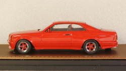 Mercedes S-class 560SEC 6.0 AMG (C126) coupe 1984, red, GLM Models 1:43