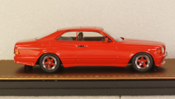 Mercedes S-class 560SEC 6.0 AMG (C126) coupe 1984, red, GLM Models 1:43
