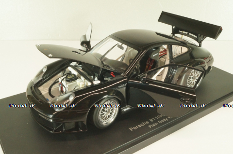 Porsche 911 (996) GT3 RSR Plain Body 2005, black, 80585, AutoArt 1:18