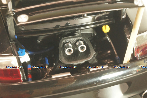 Porsche 911 (996) GT3 RSR Plain Body 2005, black, 80585, AutoArt 1:18