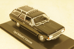 Opel Rekord C Caravan 1969, black, 940046111, Maxichamps 1:43