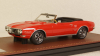 Pontiac Firebird 400 cabriolet open 1968, red, GLM Models 1:43
