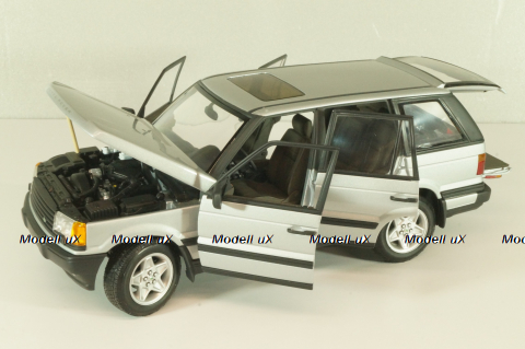 Range Rover 4.6 HSE (P38) 1994, silver, 087454, Auto Art 1:18 Уценка!