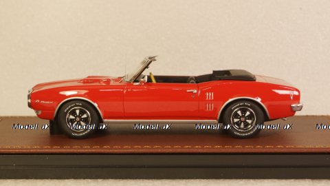 Pontiac Firebird 400 cabriolet open 1968, red, GLM Models 1:43