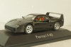 Ferrari F40 1992, black, 01000, Herpa 1:43