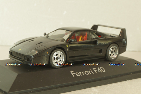 Ferrari F40 1992, black, 01000, Herpa 1:43