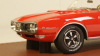 Pontiac Firebird 400 cabriolet open 1968, red, GLM Models 1:43