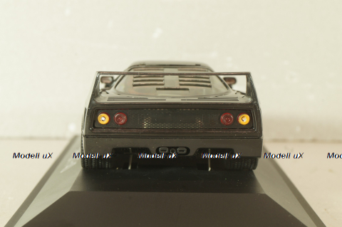 Ferrari F40 1992, black, 01000, Herpa 1:43
