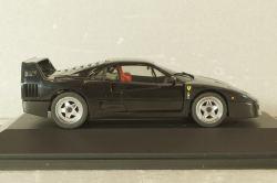 Ferrari F40 1992, black, 01000, Herpa 1:43