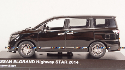 Nissan Elgrand minibus highway star 2014, 03881PBK, Kyosho 1:43