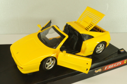 Ferrari F355 GTS 1994, yellow, 239212, Hot Wheels 1:18
