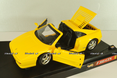 Ferrari F355 GTS 1994, yellow, 239212, Hot Wheels 1:18