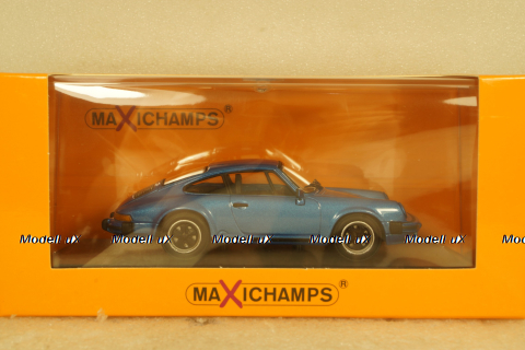 Porsche 911 SC 1979, blue metallic, 940062024,  Maxichamps 1:43