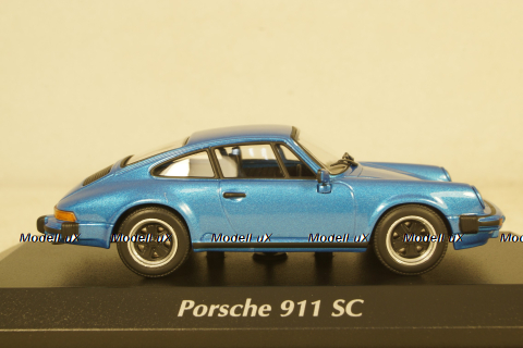 Porsche 911 SC 1979, blue metallic, 940062024,  Maxichamps 1:43
