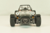 Caterham Super Seven JPE, black with carbon, 08225C, Kyosho 1:18