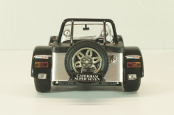 Caterham Super Seven JPE, black with carbon, 08225C, Kyosho 1:18