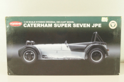 Caterham Super Seven JPE, black with carbon, 08225C, Kyosho 1:18