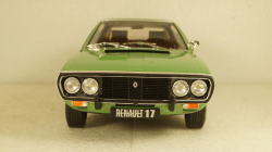 Renault R17 1976 green metallic, S1803701, Solido 1:18